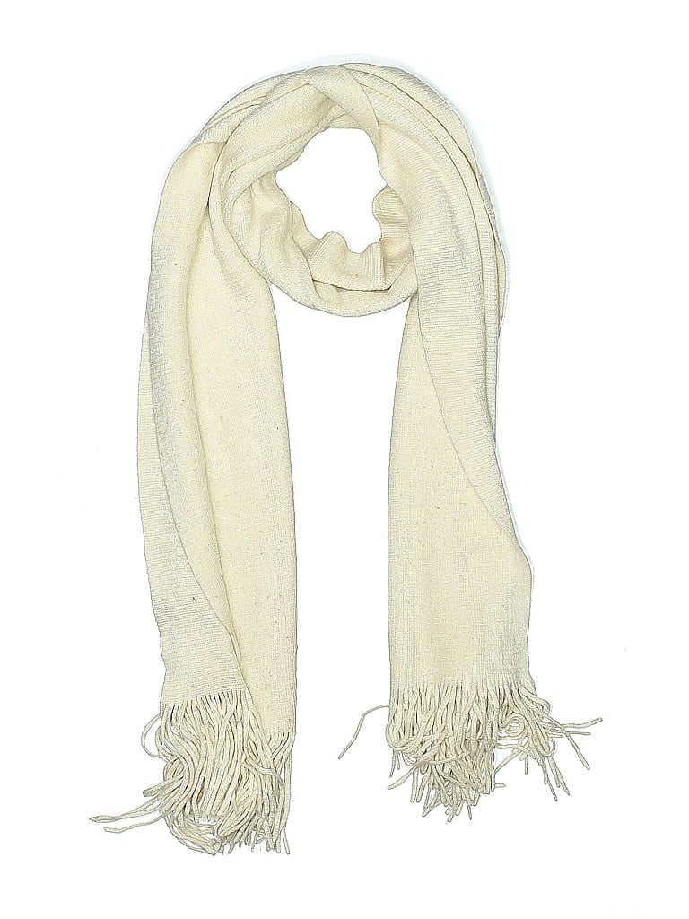 Pre-owned Merona Scarf In White