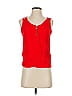 Naf Naf Red Sleeveless Blouse Size S - photo 1