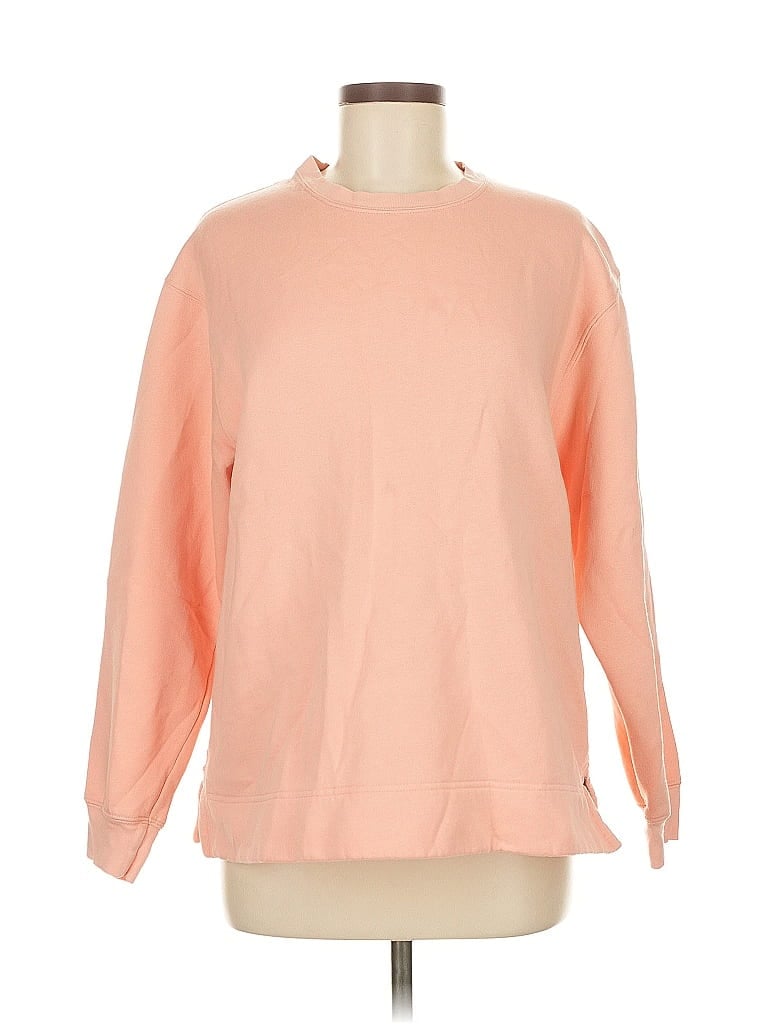 Pre-owned Nordstrom Sweatshirt In Orange