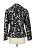 Lafayette 148 New York 100% Polyester Print Black Jacket Size 12 - photo 2