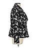 Lafayette 148 New York 100% Polyester Print Black Jacket Size 12 - photo 4
