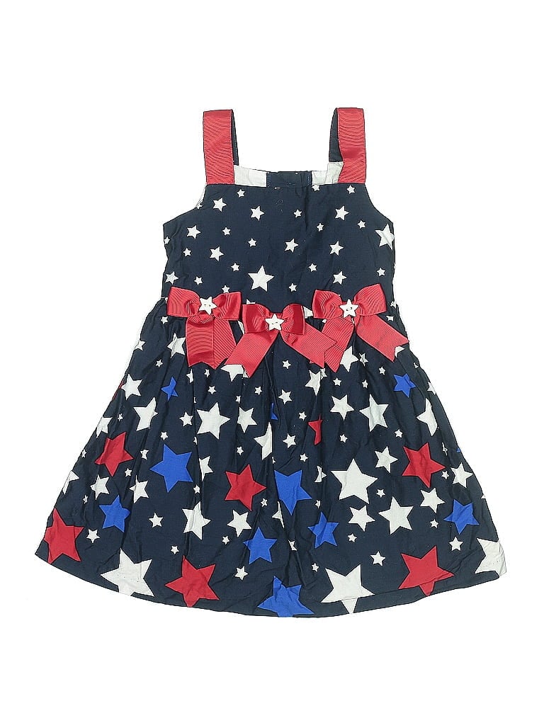 Pre-owned Jessica Ann Kids' Dress In Blue
