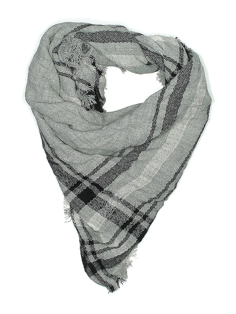 Pre-owned Unbranded Scarf In Gray