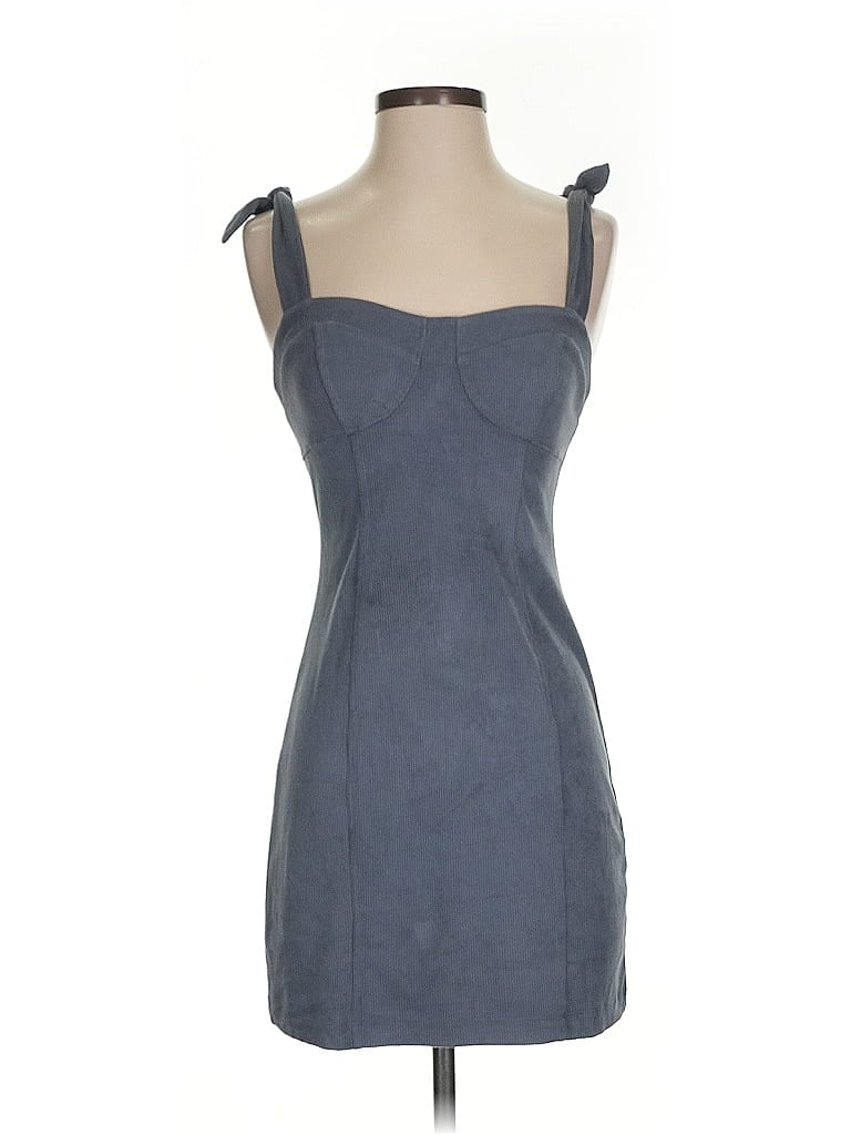 Pre-owned Intimately By Free People Cocktail Dress In Gray
