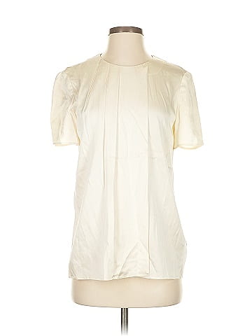 Burberry Short Sleeve Silk Top (view 1)