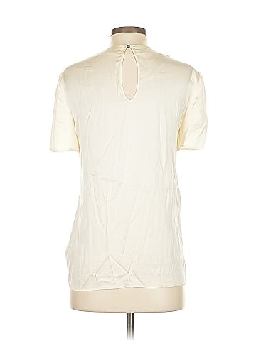 Burberry Short Sleeve Silk Top (view 2)
