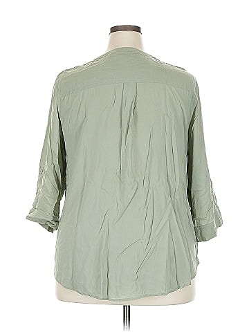 Philosophy Republic Clothing 3/4 Sleeve Blouse (view 2)