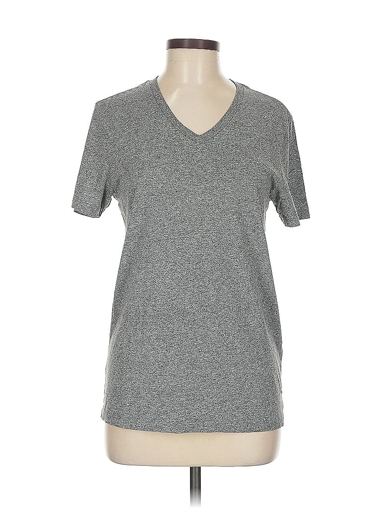 Pre-owned Assorted Brands Short Sleeve T-shirt In Gray