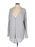 Alison Andrews Gray Cardigan Size L - photo 1