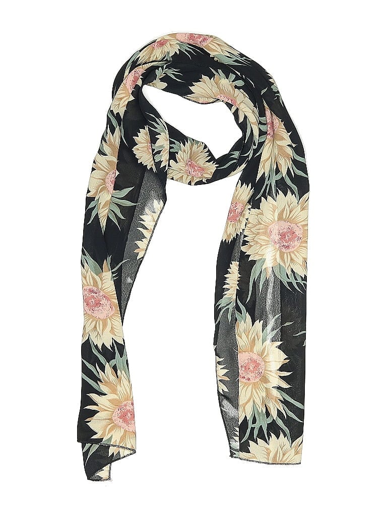 Pre-owned Unbranded Scarf In Black