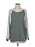 Townsen 100% Cotton Color Block Gray Sweatshirt Size S - photo 1