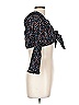 Love Tree Black 3/4 Sleeve Blouse Size L - photo 4