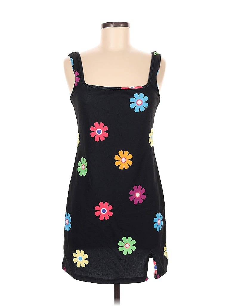 SHEIN Pre-owned Cocktail Dress In Black