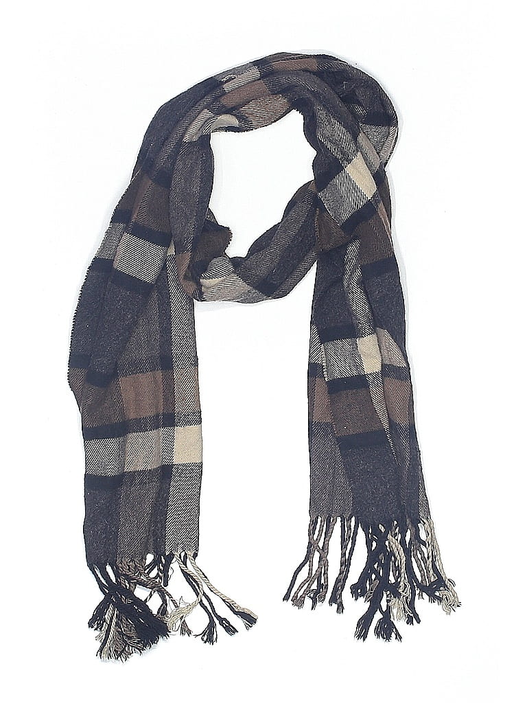 Pre-owned Unbranded Scarf In Brown