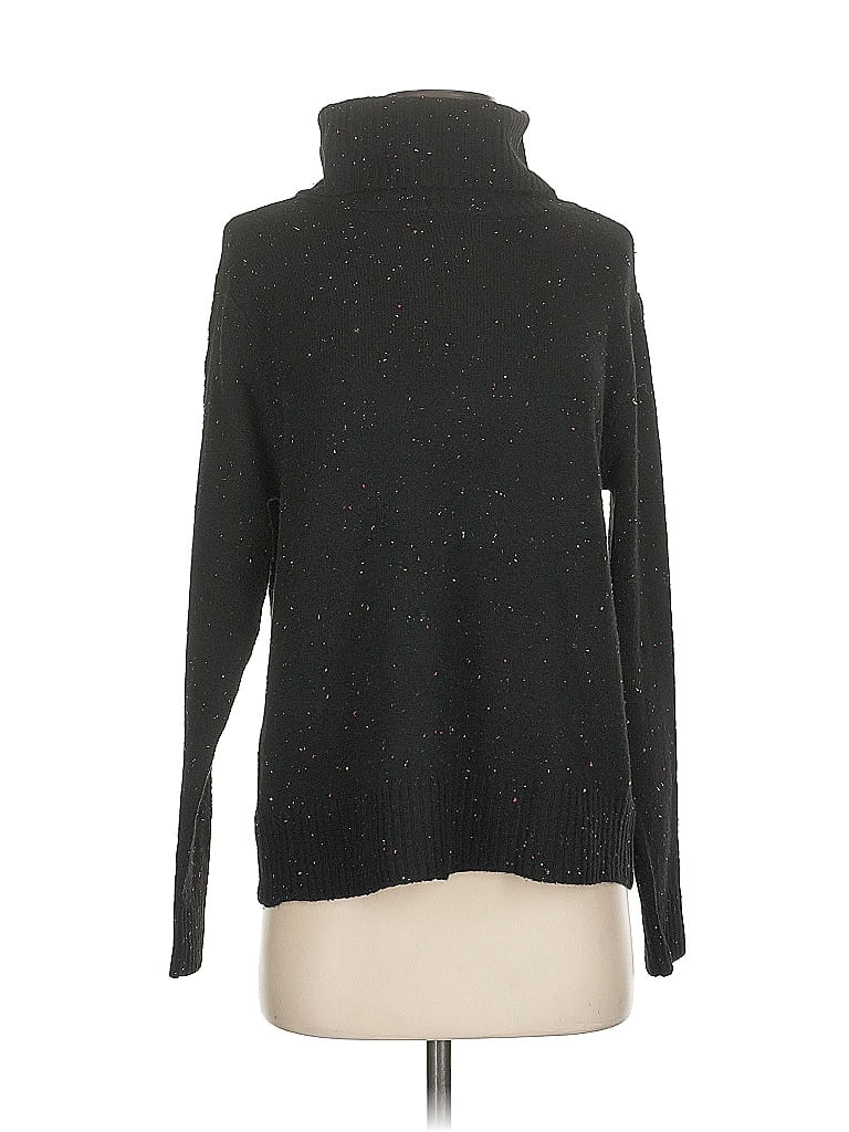 Pre-owned Violets & Roses Turtleneck Sweater In Black