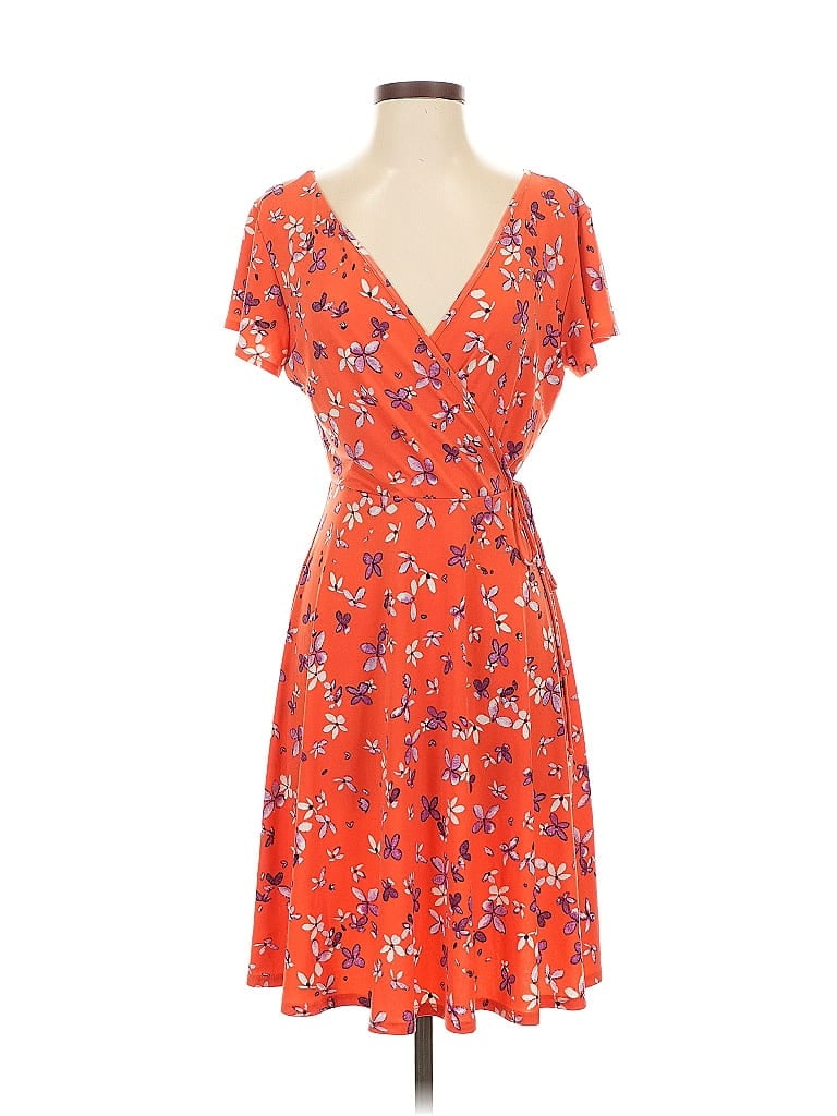Pre-owned Kaileigh Casual Dress In Orange