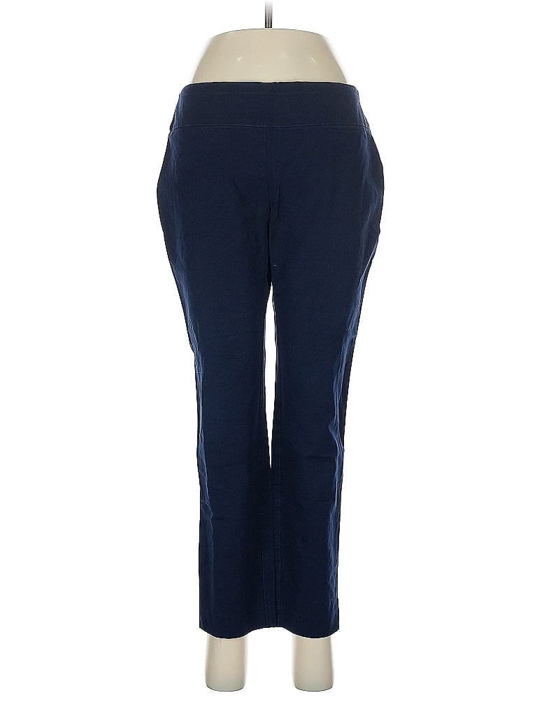 Pre-owned Crown & Ivy Casual Pants In Blue
