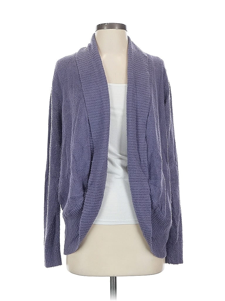 Pre-owned Rachel Zoe Tjx Cardigan Sweater In Purple