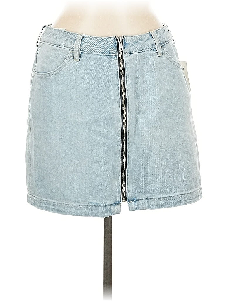 Kendall & Kylie Denim Skirt In Blue
