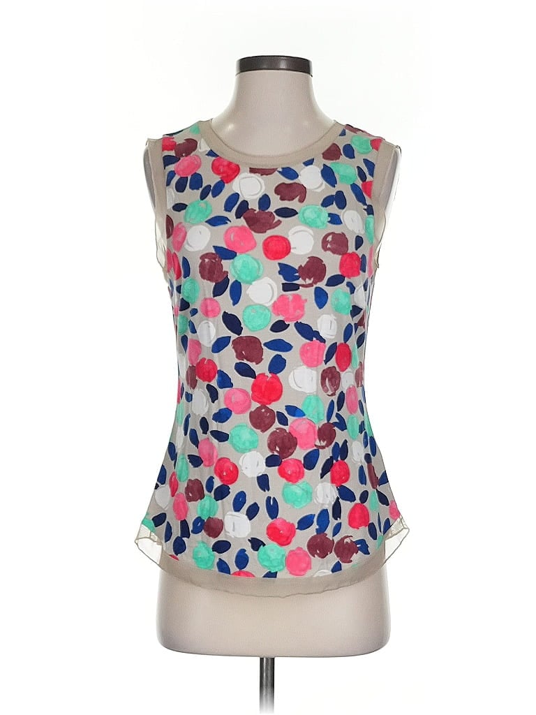 Pre-owned Weston Tank Top Pink Strapless Neckline Tops