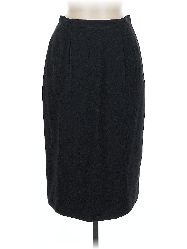 Pre-owned Unbranded Formal Skirt In Black
