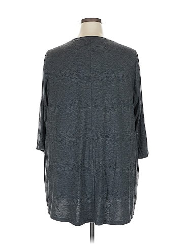 Lane Bryant Outlet 3/4 Sleeve T-Shirt (view 2)