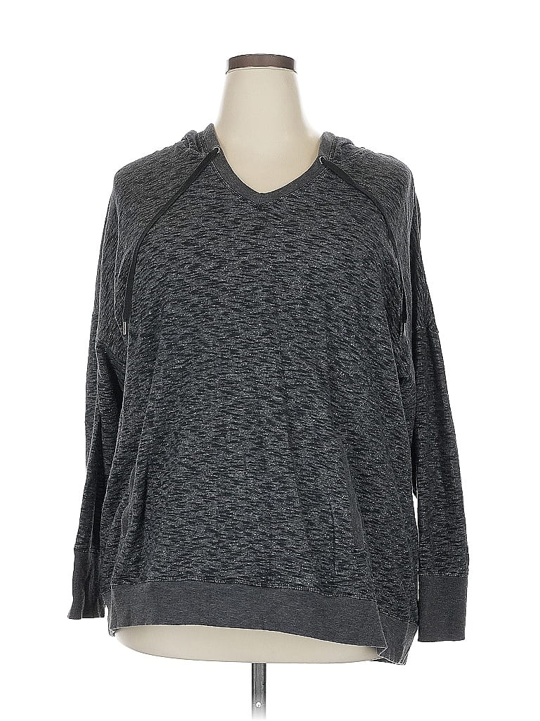 Pre-owned Ideology Fleece Jacket In Gray