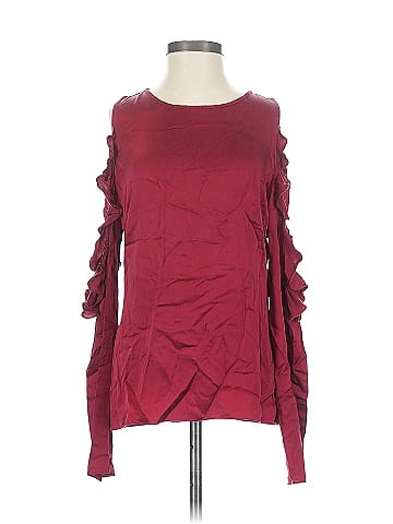 Cushnie Et Ochs Long Sleeve Silk Top (view 1)