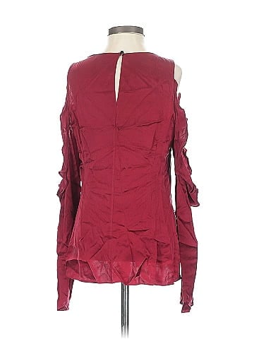 Cushnie Et Ochs Long Sleeve Silk Top (view 2)