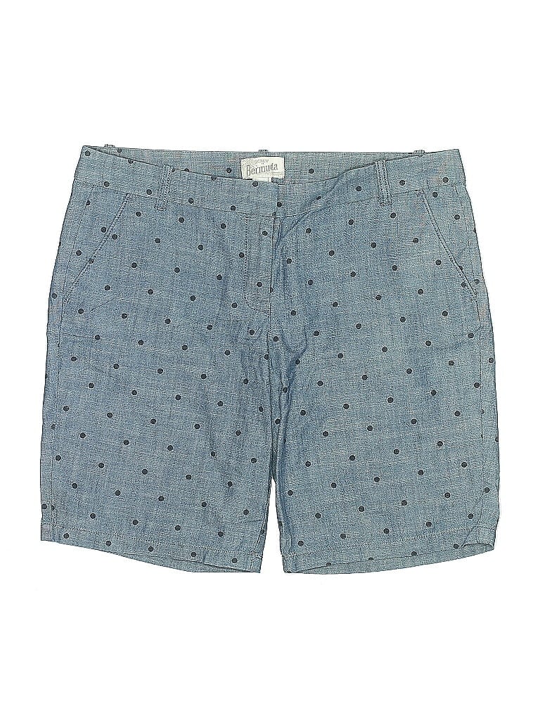 Pre-owned J.crew Factory Store Denim Shorts In Blue