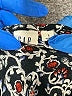 Gap Black 3/4 Sleeve Blouse Size L - photo 7