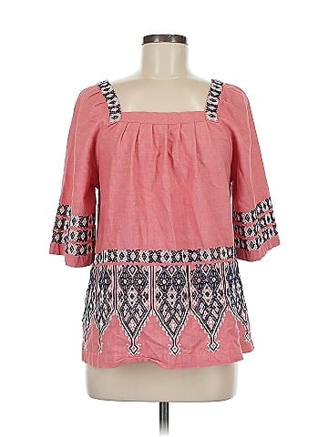 Calypso St. Barth 3/4 Sleeve Blouse (view 1)