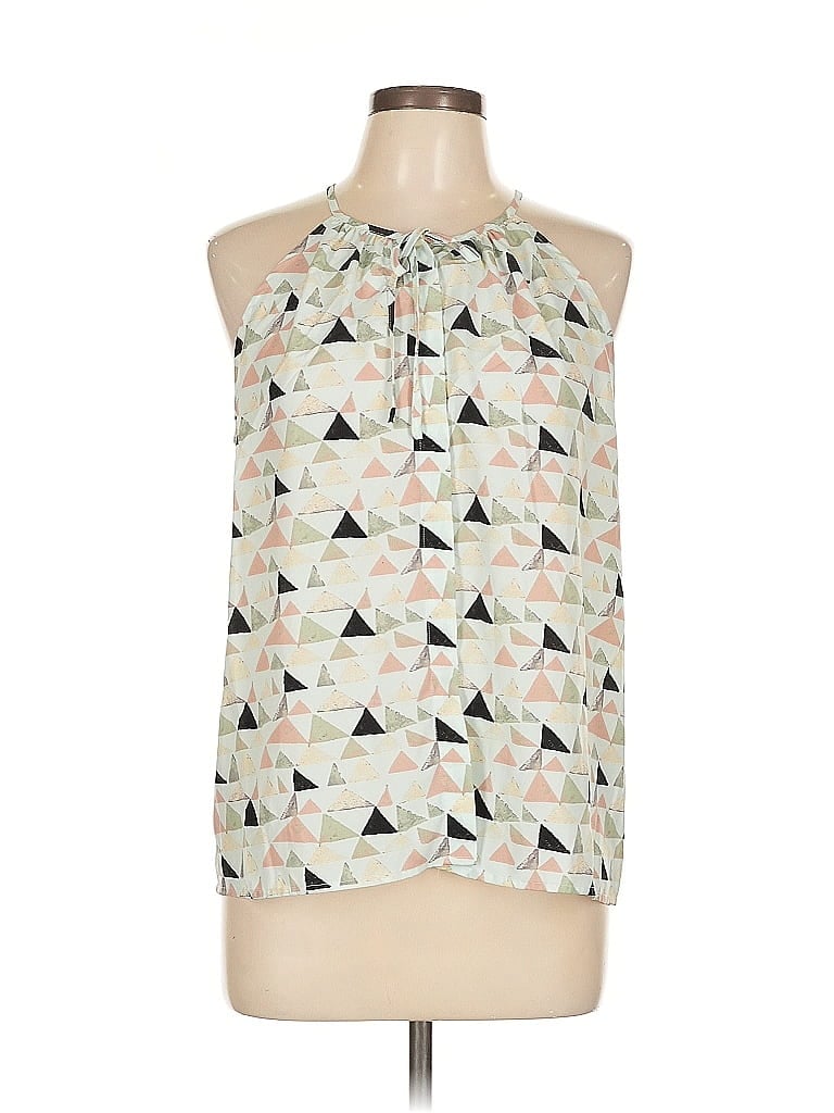 COLLECTIVE CONCEPTS Pre-owned Sleeveless Blouse In White