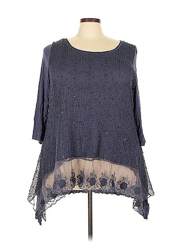 Cupio 3/4 Sleeve Blouse (view 1)