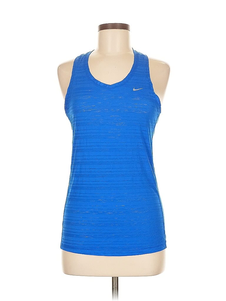 NIKE Pre-owned Active Tank Top In Blue