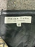 Trina Turk Chevron-herringbone Silver Black Cocktail Dress Size 4 - photo 3