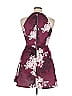 Bebop Floral Burgundy Cocktail Dress Size XL - photo 2