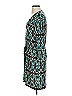 Veronica M. Print Teal Casual Dress Size XS - photo 5