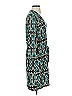 Veronica M. Print Teal Casual Dress Size XS - photo 4
