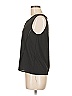Paper Crane 100% Polyester Black Sleeveless Top Size M - photo 5