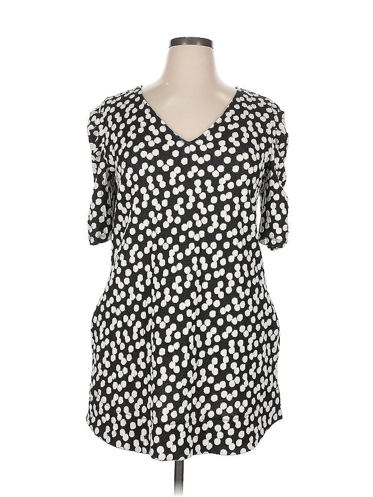 Pre-owned Deletta Casual Dress In Black