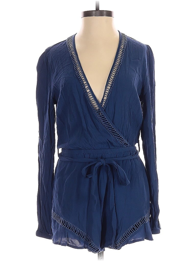 LOVERS & FRIENDS Pre-owned Romper In Blue