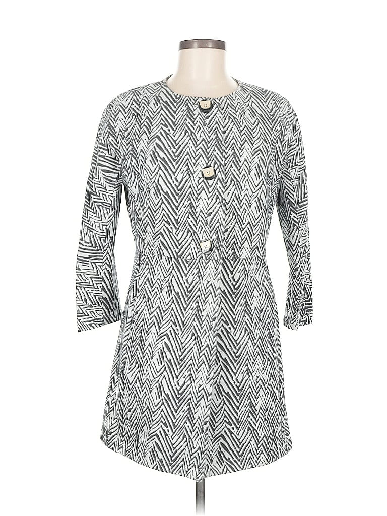 Pre-owned Cabi Coat In Gray