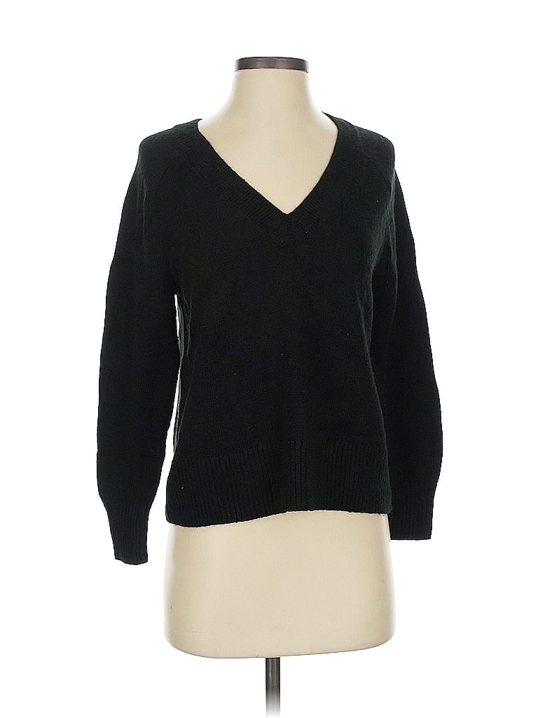 Pre-owned Banana Republic Factory Store Pullover Sweater In Black