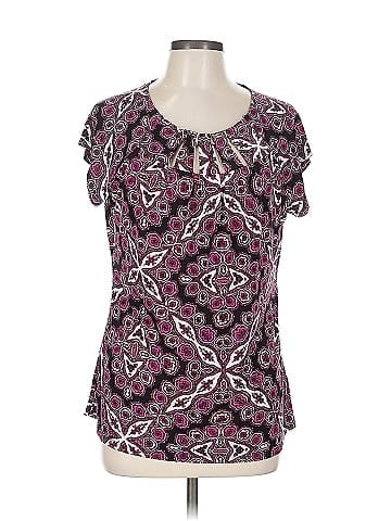 7th Avenue Design Studio New York & Company Short Sleeve Blouse (view 1)