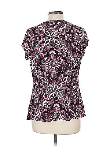 7th Avenue Design Studio New York & Company Short Sleeve Blouse (view 2)