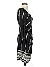 Max Studio 100% Polyester Graphic Black Casual Dress Size S - photo 4