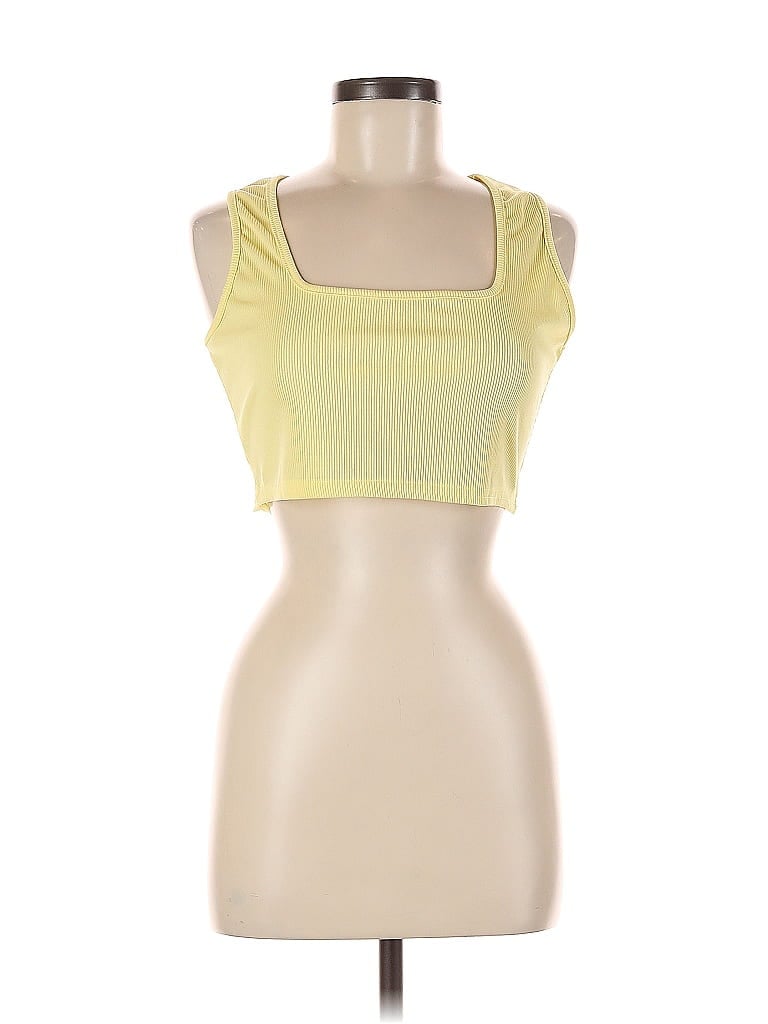 Nasty Gal Inc. Sports Bra In Yellow