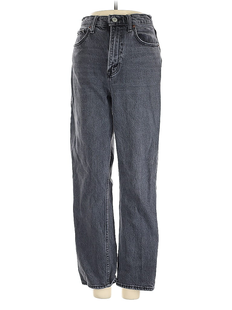 Pre-owned Abercrombie & Fitch Jeans In Gray