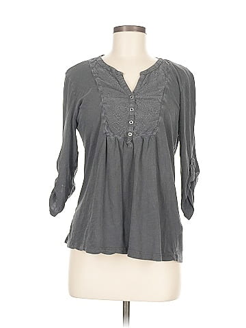 H&M L.O.G.G. 3/4 Sleeve Blouse (view 1)